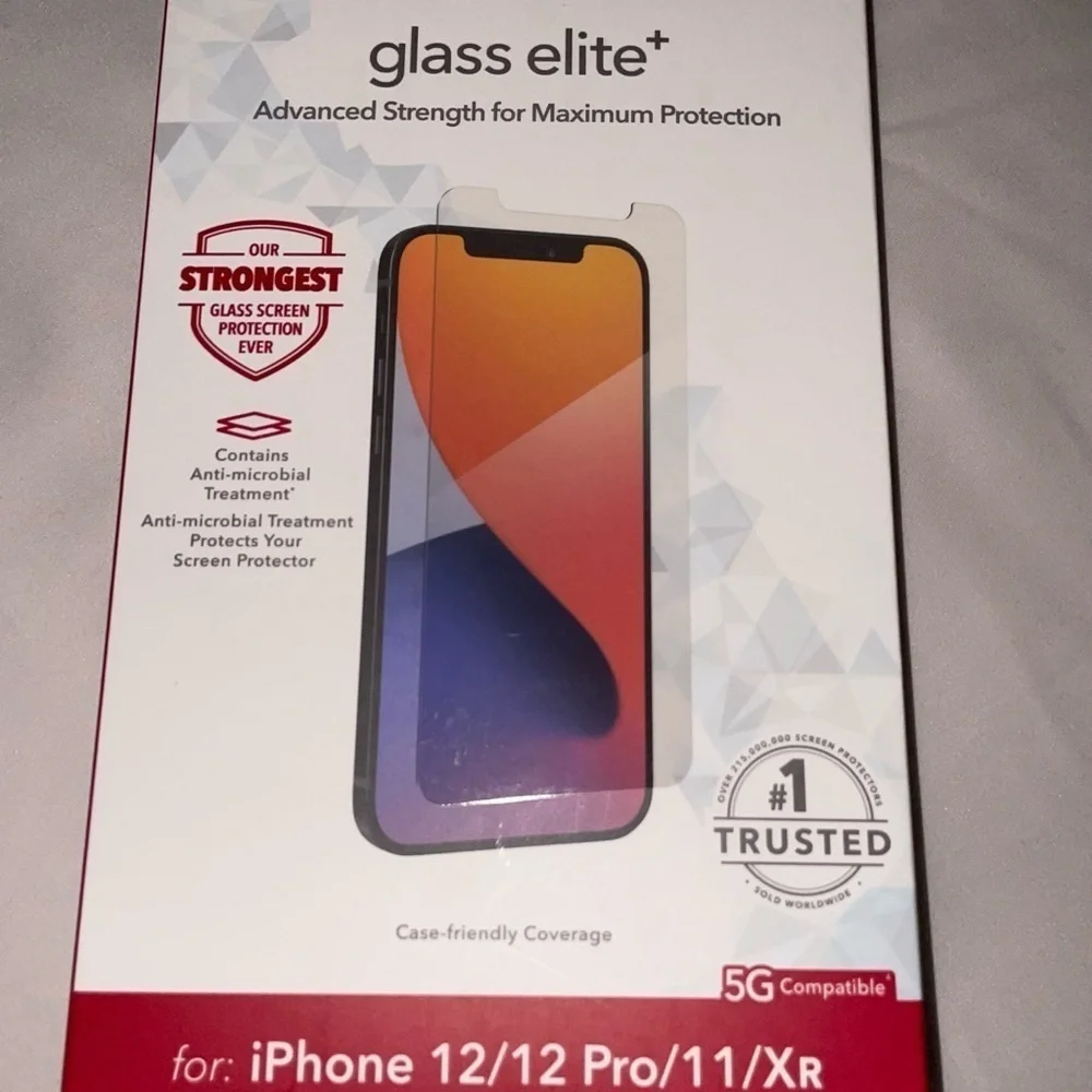 NEW Invisible Shield Glass Screen Protector iPhone 12/12 Pro/11/XR